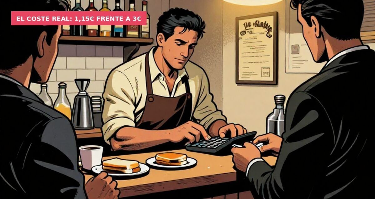 Café con dos porras 3€