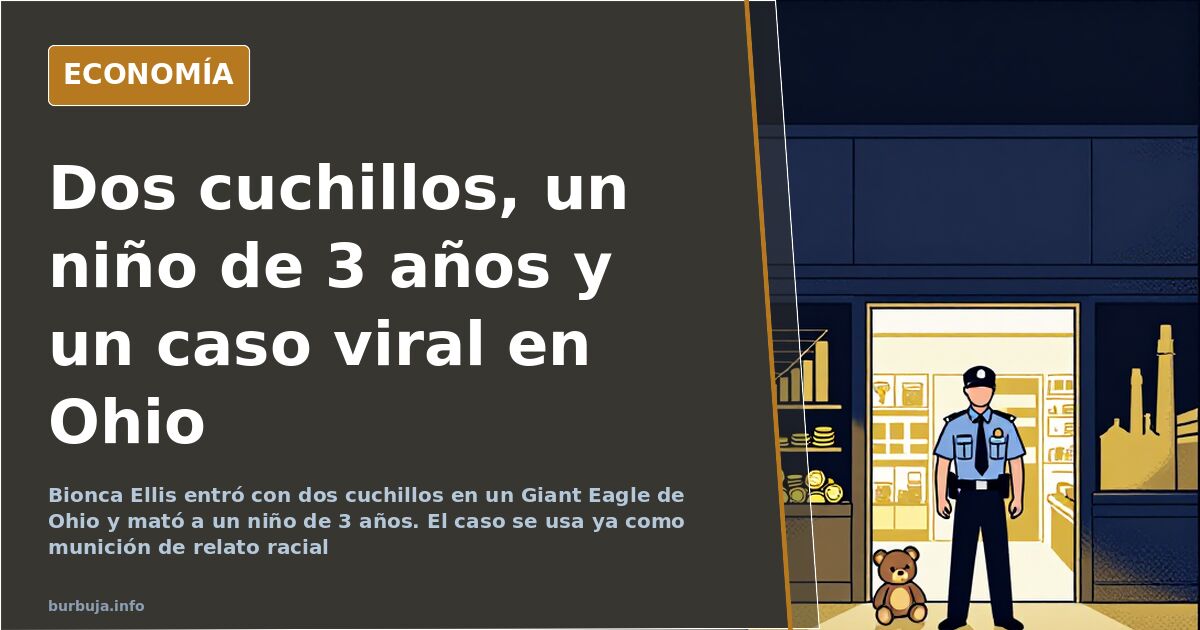 Bionca Ellis: dos cuchillos y un niño de 3 años en Ohio