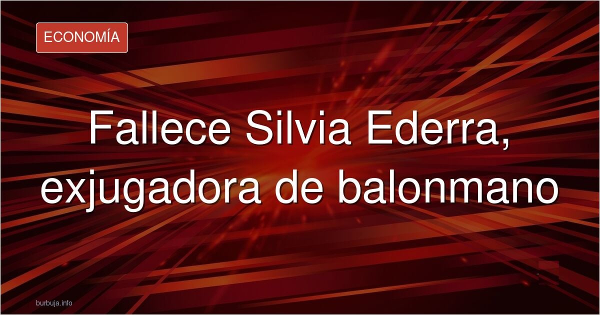 Última hora - Fallece repentinamente una de las jugadoras más grandes del balonmano español