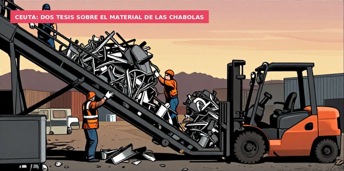 Ceuta: dos tesis sobre el material de las chabolas