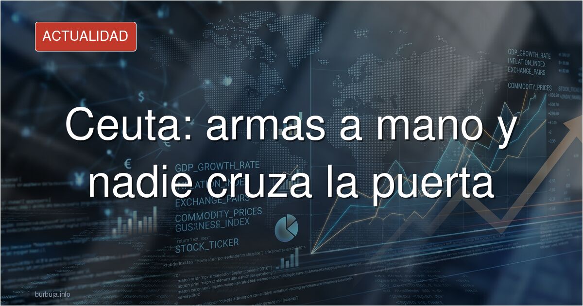 Vista de la frontera de Ceuta con presencia militar al fondo en el contexto del análisis sobre la sublevación y el abandono i