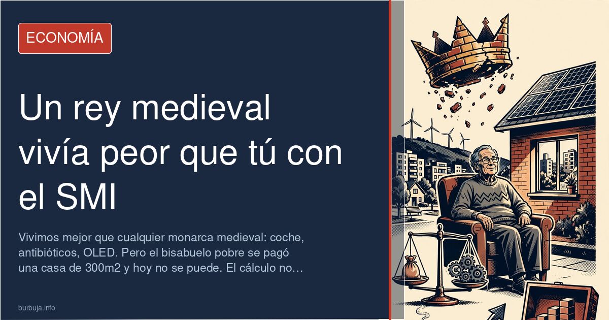 Comparación de nivel de vida entre pasado y presente: tecnología, medicina y alimentación