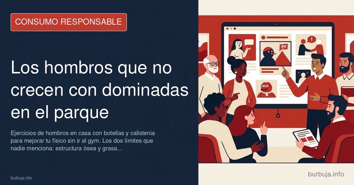 Mejorar el físico sin gimnasio: hombros y definición en casa