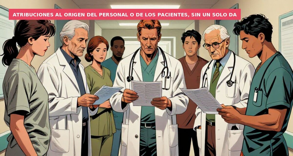 Atribuciones al origen del personal o de los pacientes, sin un solo da