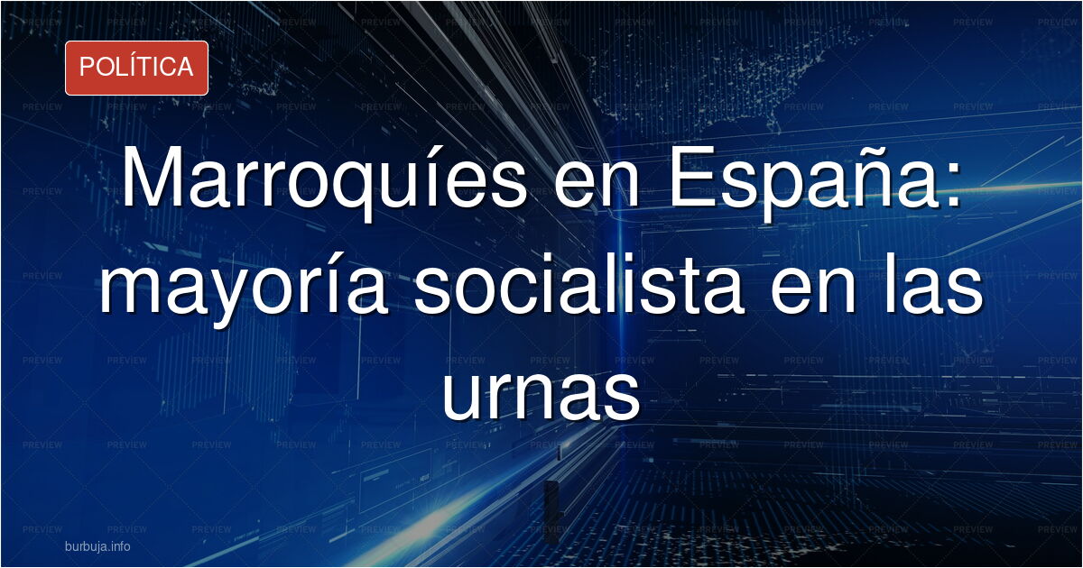 El PSOE gana por mayoría absoluta entre los votantes jovenlandéses en España