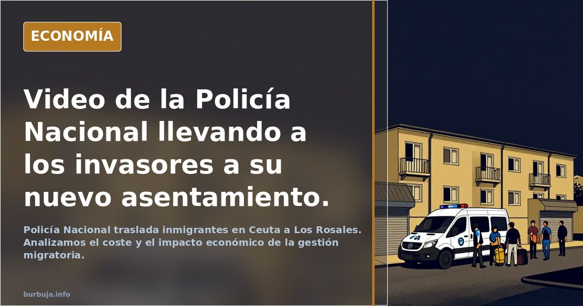 Video de la Policía Nacional llevando a los invasores a su nuevo asentamiento.