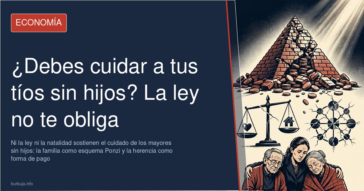 Persona mayor atendida en una residencia geriátrica, escena sobre el cuidado de familiares mayores sin hijos