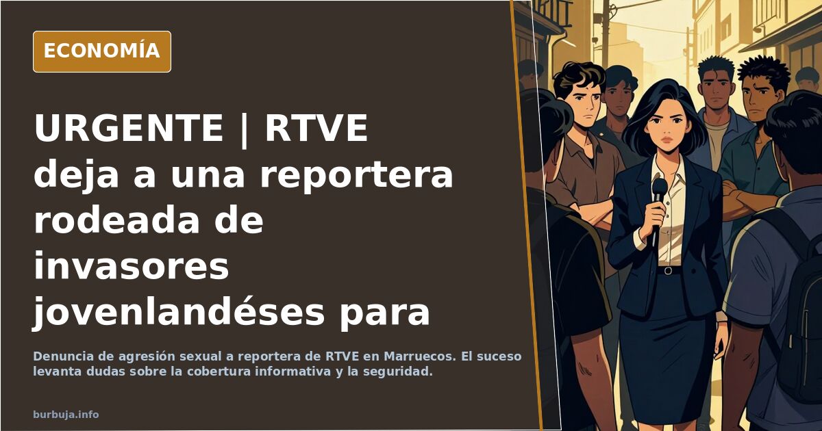 RTVE y la agresión a una reportera: ¿qué está pasando?