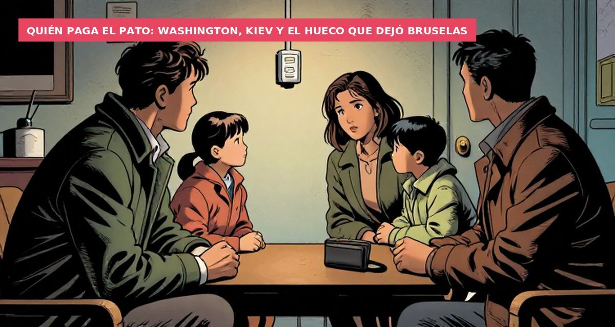 Quién paga el pato: Washington, Kiev y el hueco que dejó Bruselas