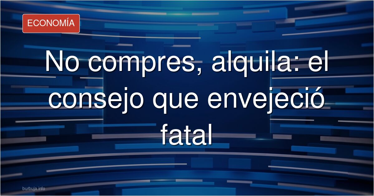 Televisor antiguo mostrando gráficos de la burbuja inmobiliaria junto al precio de la vivienda en 2011