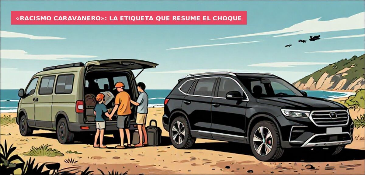 «Racismo caravanero»: la etiqueta que resume el choque
