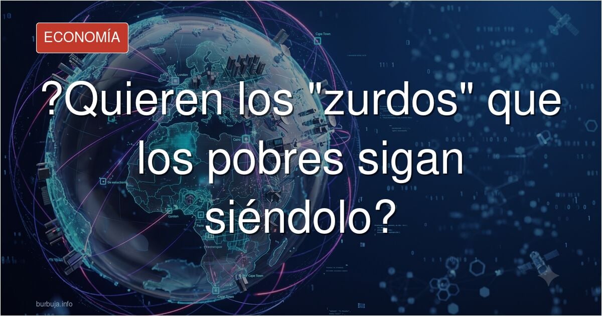 Ana Guerra "los zurdos no quieren que los pobres dejen de ser pobres"