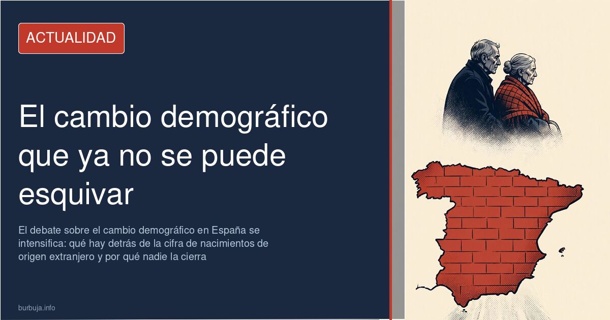 Personas caminando por una calle concurrida en España, imagen del cambio demográfico y los nuevos nacimientos