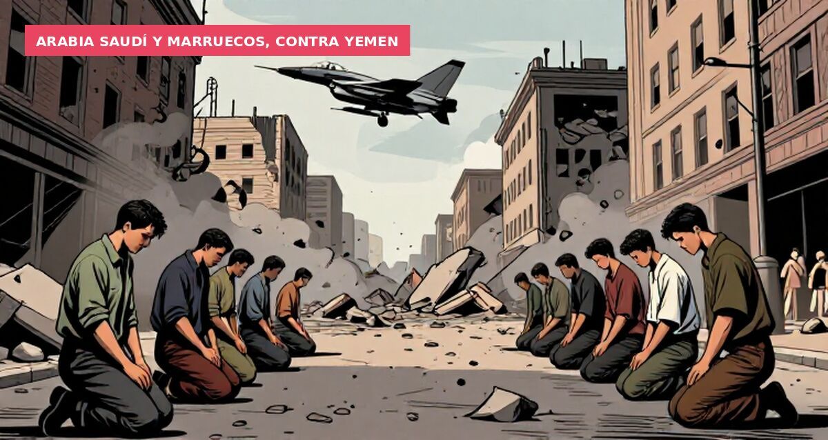 Arabia Saudí y Marruecos, contra Yemen