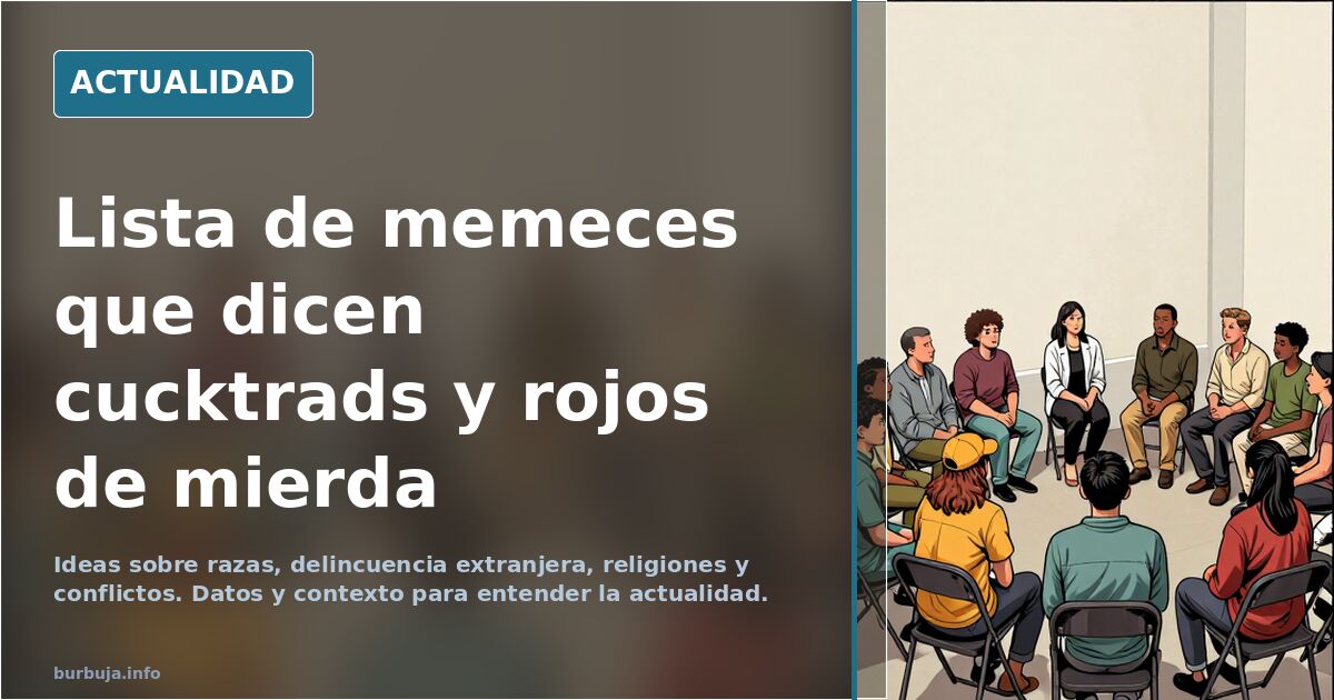 Lista de memeces que dicen cucktrads y rojos de mierda