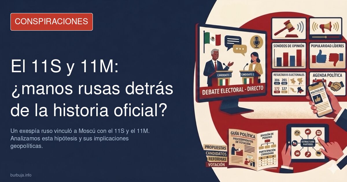 LA VERSIÓN DEL 11 S y EL 11M QUE NO TE CONTARÁ NADIE.... Y QUE NADIE OIR .