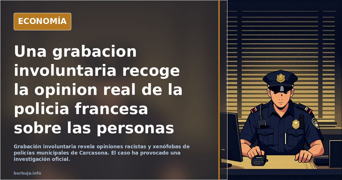 Una grabacion involuntaria recoge la opinion real de la policia francesa sobre las personas racializadas. ASQUEROSO ES POCO >:(