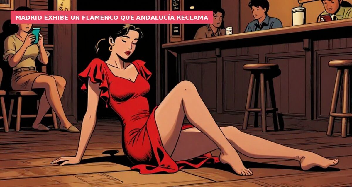 Ridiculo internacional en Madring por llevar bailaores de flamenco