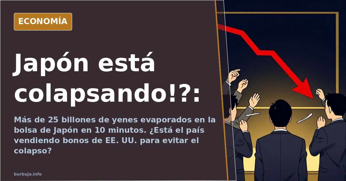 Japón está colapsando!?: