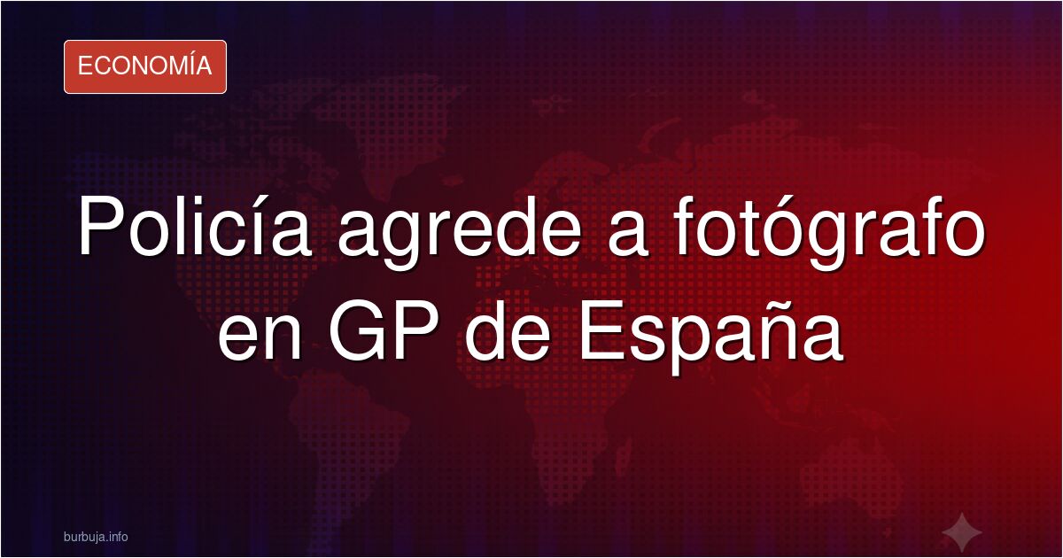 Movida fuerte en el circuito de Ayuso, caballero caballero, le pido amablemente que no pase por aquí caballero.