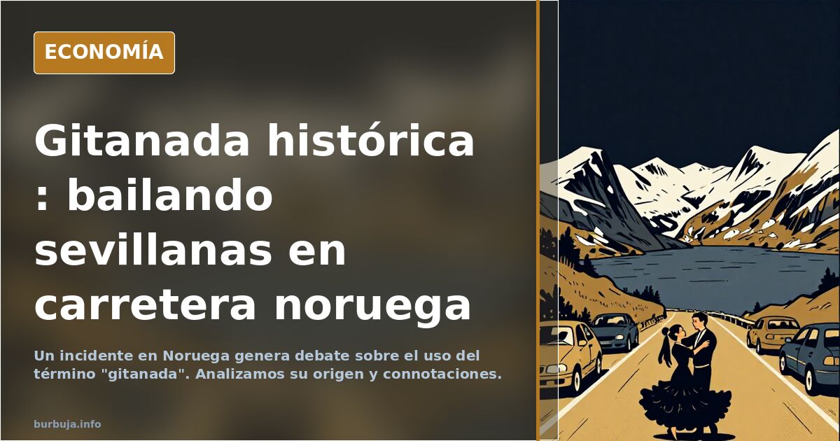 Gitanada histórica : bailando sevillanas en carretera noruega