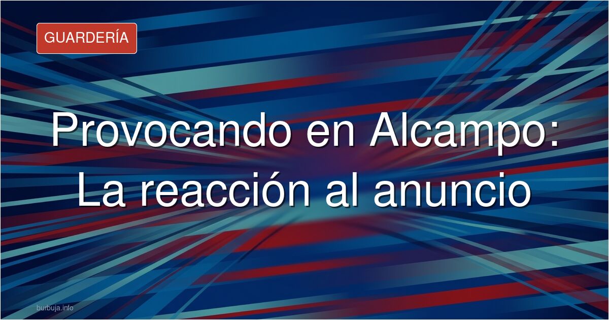 Muestra visual de la campaña comercial de Alcampo generando debate