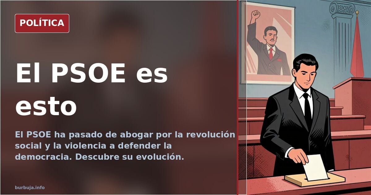 El PSOE es esto