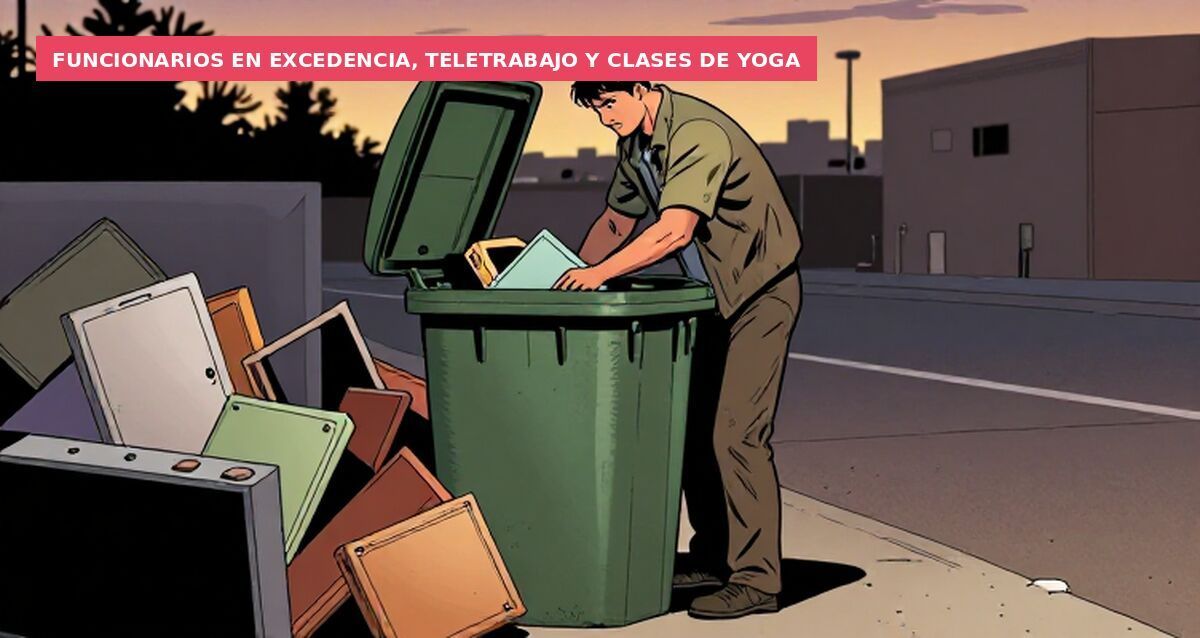 Funcionarios en excedencia, teletrabajo y clases de yoga