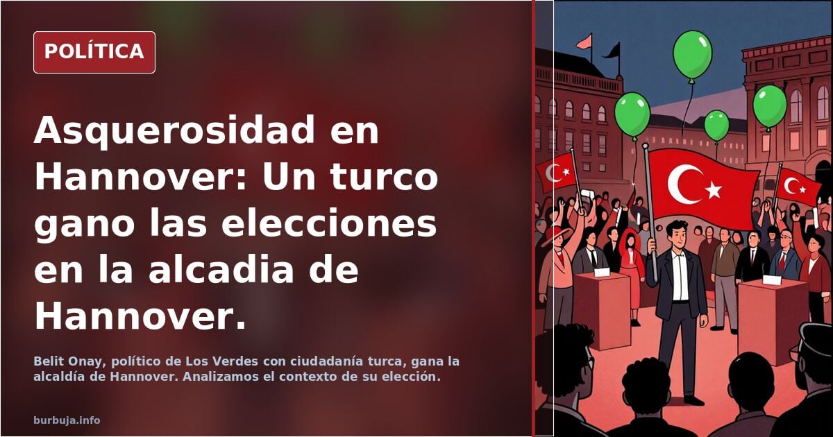 casquivanidad en Hannover: Un turco gano las elecciones en la alcadia de Hannover.