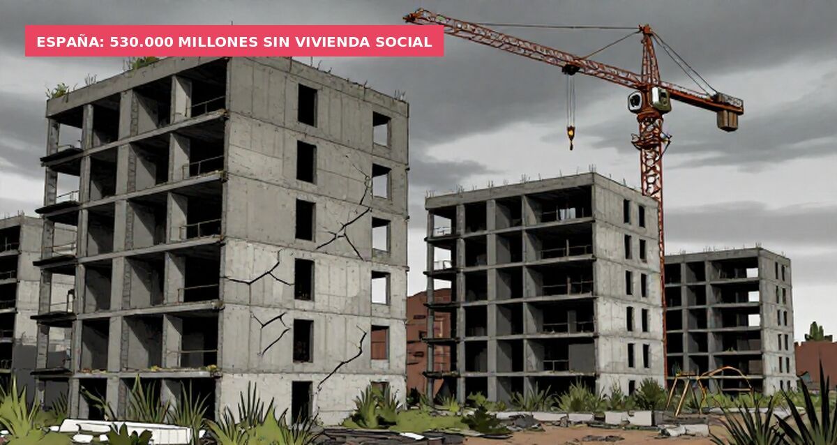 España: 530.000 millones sin vivienda social