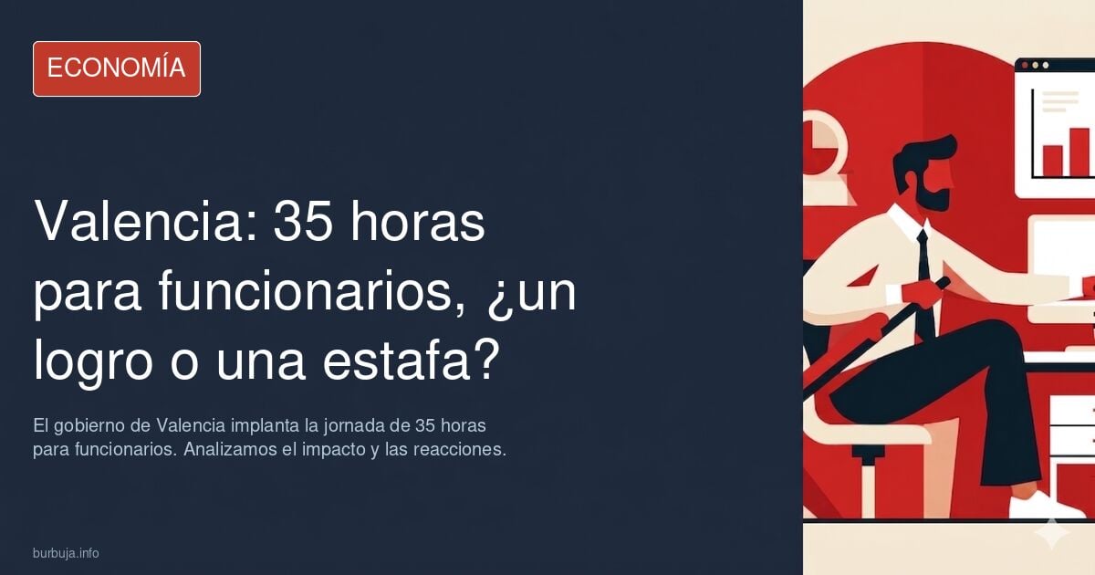 PPBOCS implantan jornada de 35h a los funcionarios en Valencia
