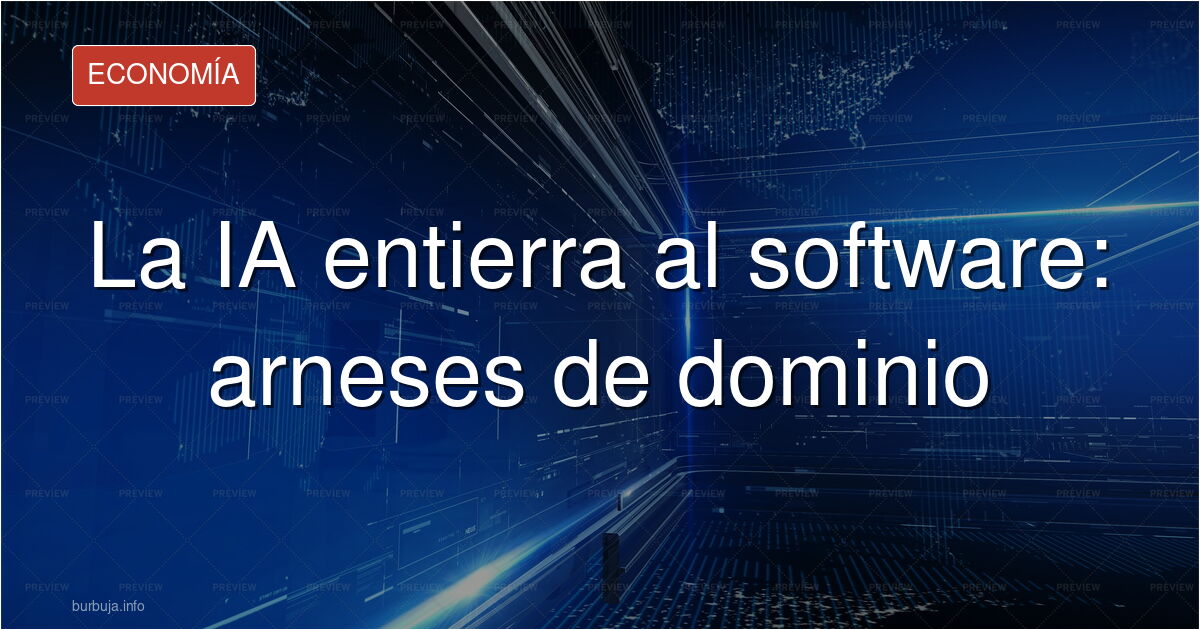 Capas de software y ficheros de contexto envolviendo un modelo de lenguaje: el arnés que especializa la inteligencia artifici