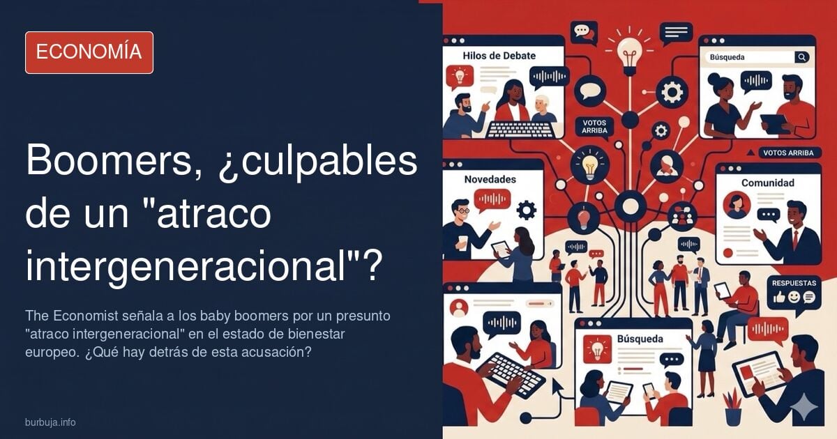 The Economist acusa a los boomers de cometer un "atraco intergeneracional"