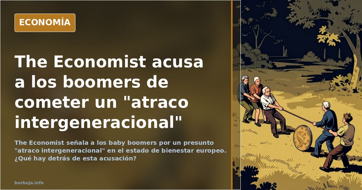 The Economist acusa a los boomers de cometer un "atraco intergeneracional"