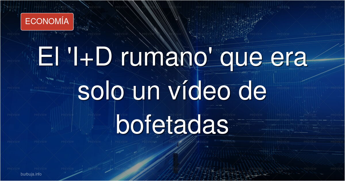 Romanian R&D: The Slapping Video That Ridicules Innovation