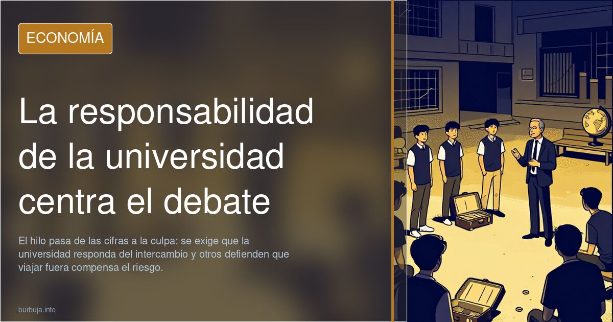 La responsabilidad de la universidad centra el debate