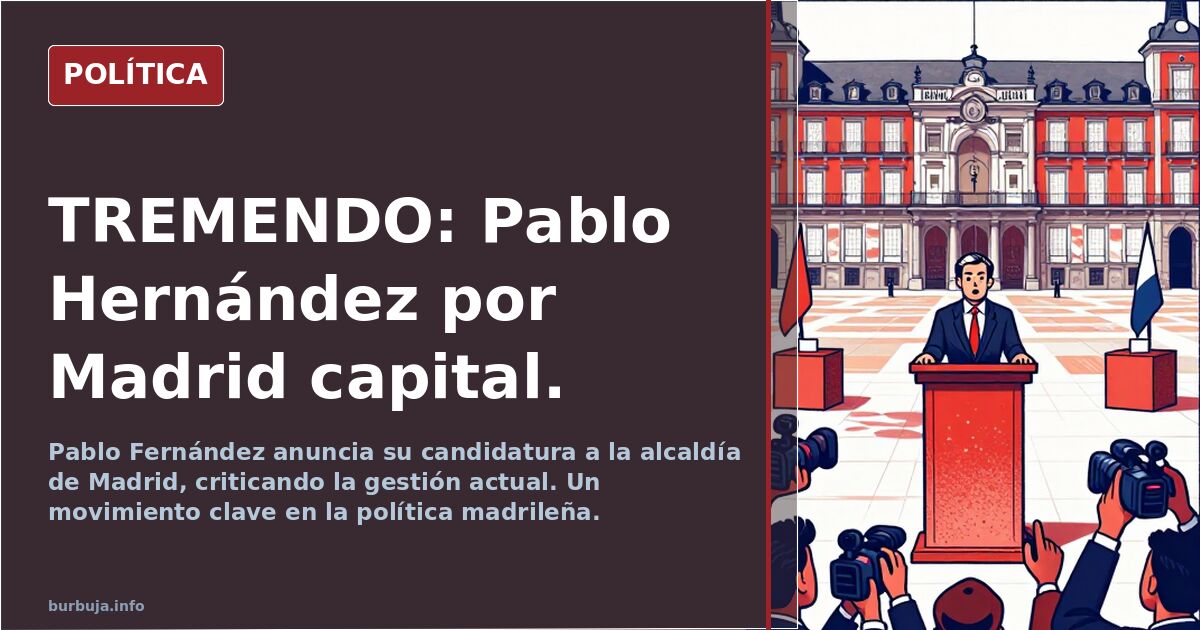 TREMENDO: Pablo Hernández por Madrid capital.