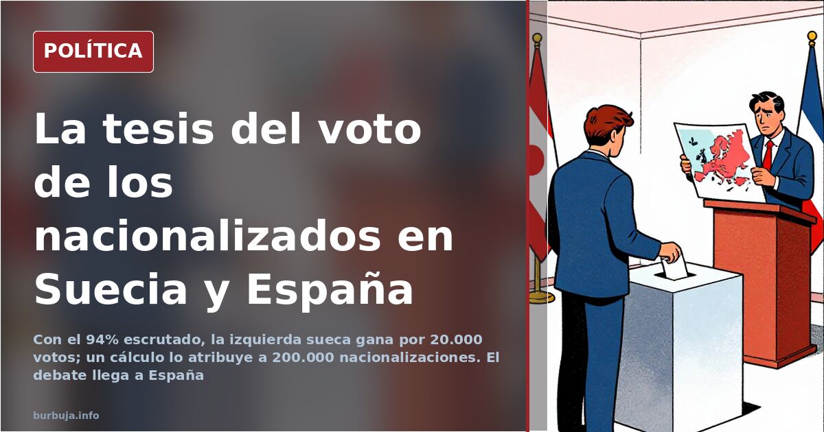 Immigrant Vote and the Spanish Government: The Thesis Shaking Up 2027