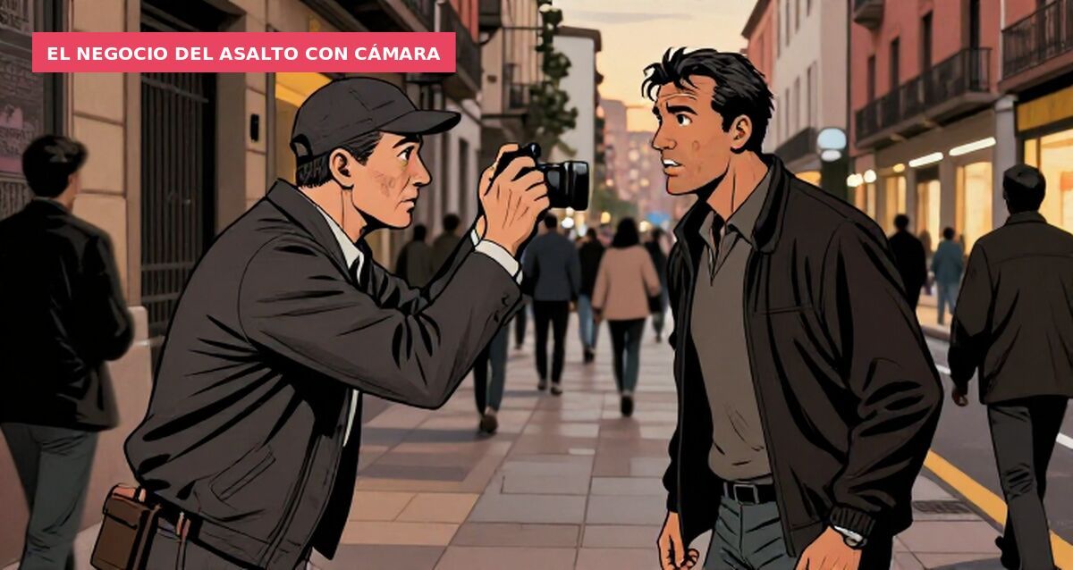 El negocio del asalto con cámara