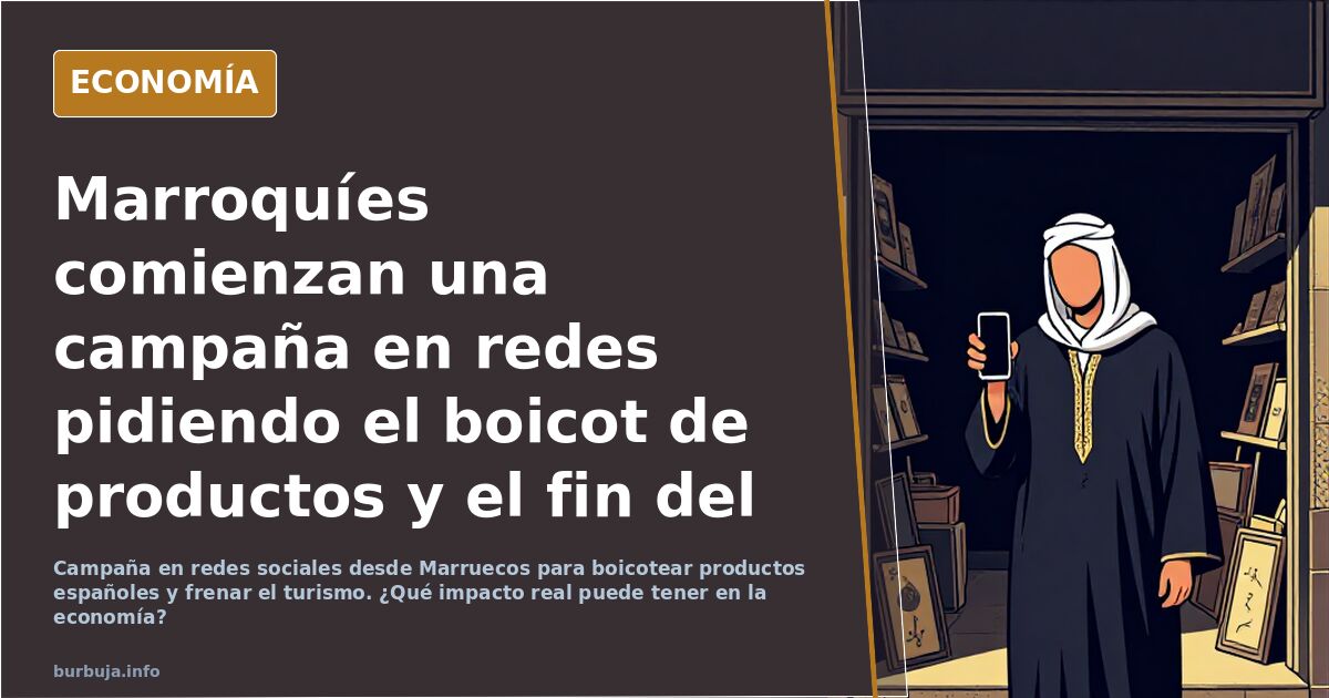 jovenlandéses  comienzan una campaña en redes pidiendo el boicot de productos y el fin del turismo en España