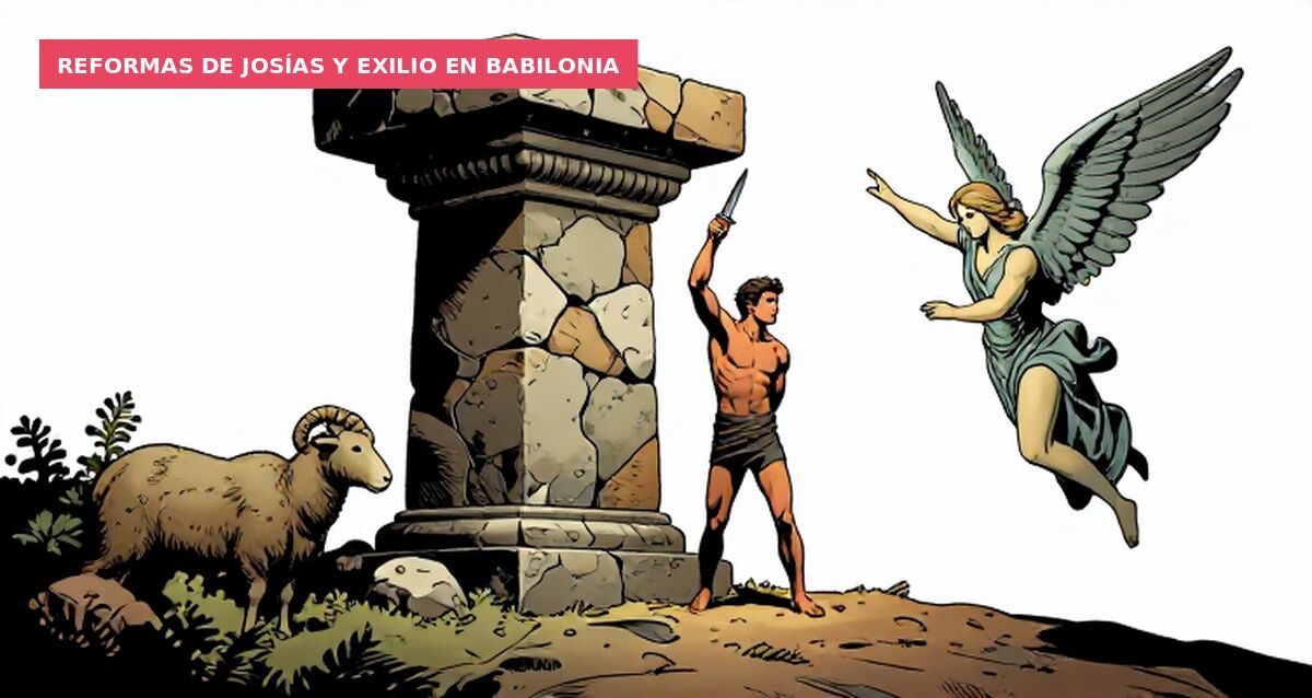 Reformas de Josías y exilio en Babilonia