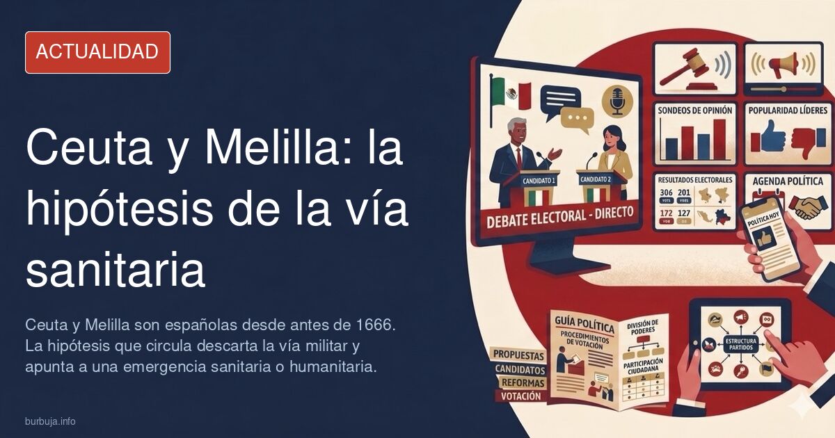 Frontera entre España y Marruecos en Ceuta, escenario de la reclamación territorial sobre Ceuta y Melilla