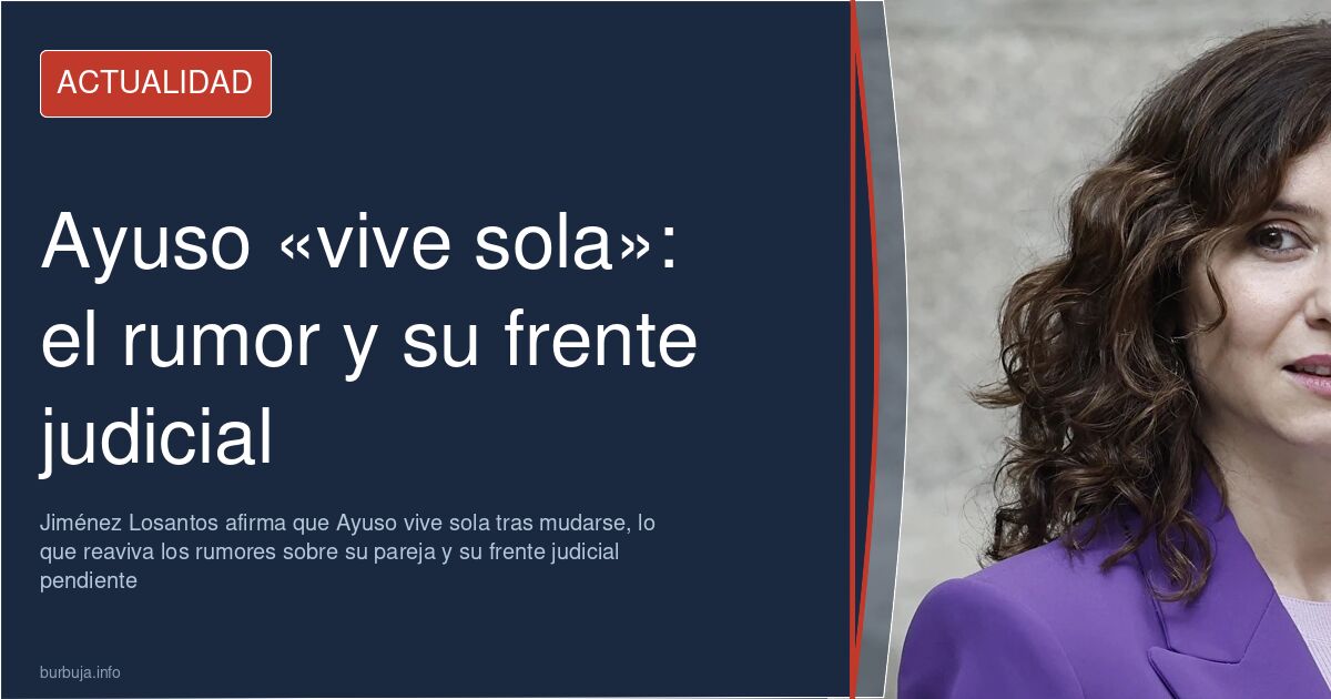 Isabel Díaz Ayuso, presidenta de la Comunidad de Madrid, durante un acto público