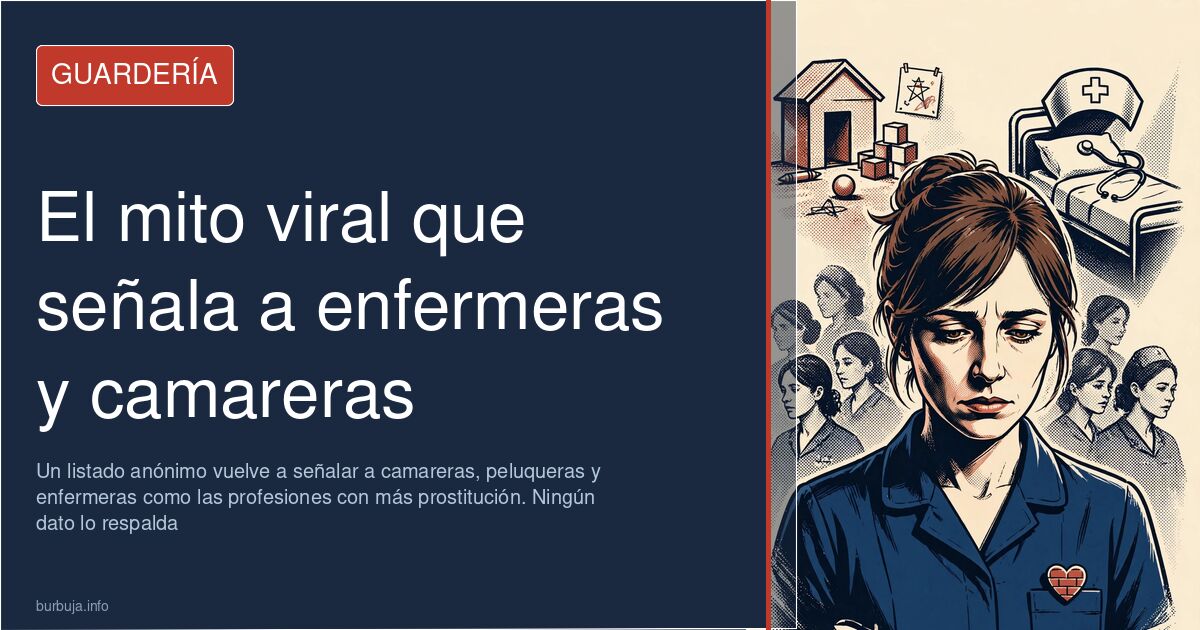 Mujeres uniformadas en un pasillo de hospital, imagen del estereotipo sobre profesiones feminizadas y prostitución
