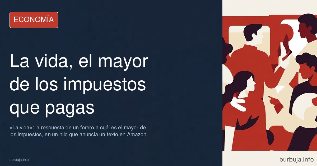 Persona caminando junto a la orilla del mar al amanecer, ilustración de la vida como impuesto y el coste de existir