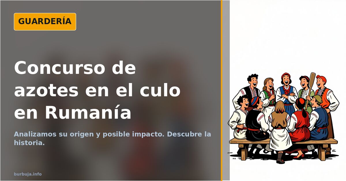 Concurso de azotes en el culo en Rumanía