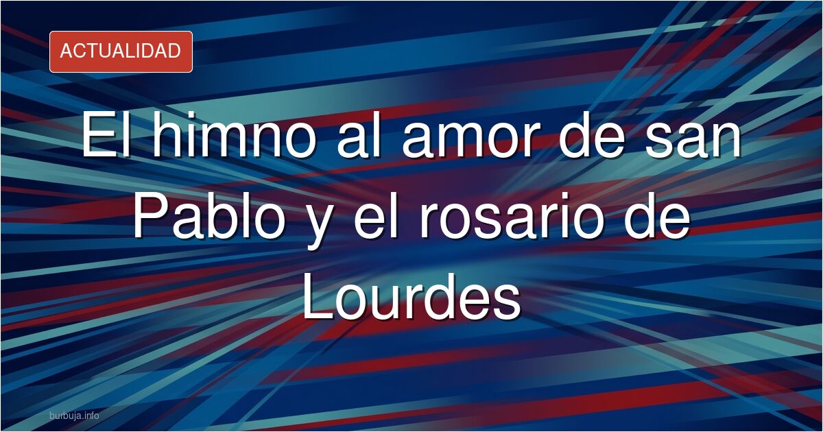 Rosario sobre una mesa junto a un libro abierto por el himno al amor de la primera carta a los Corintios