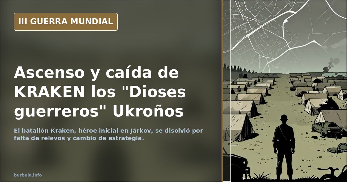 Ascenso y caída de KRAKEN los "Dioses guerreros" Ukroños