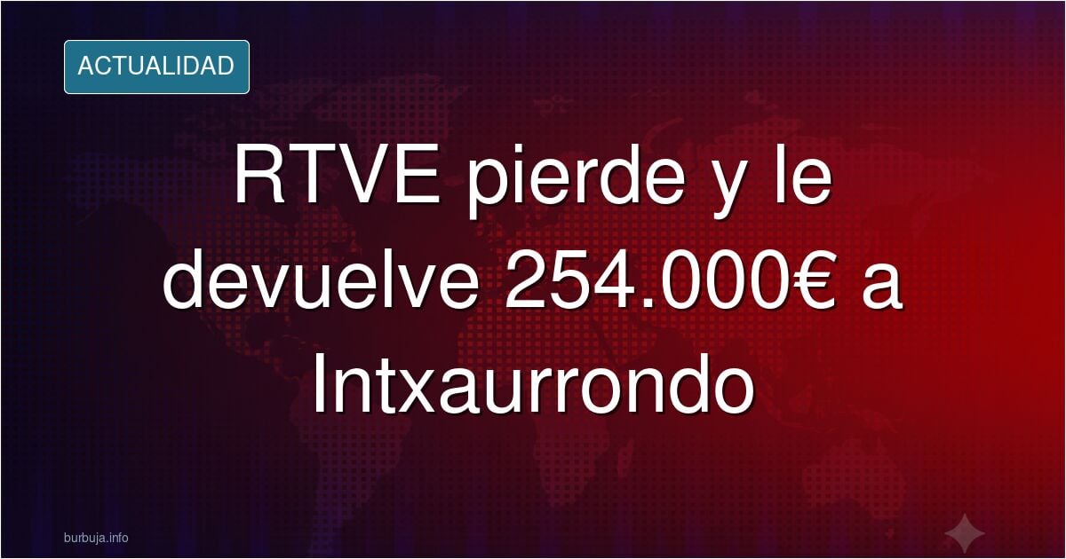Sede de RTVE con la periodista Silvia Intxaurrondo tras ganar el juicio por su salario de 254.000 euros al año