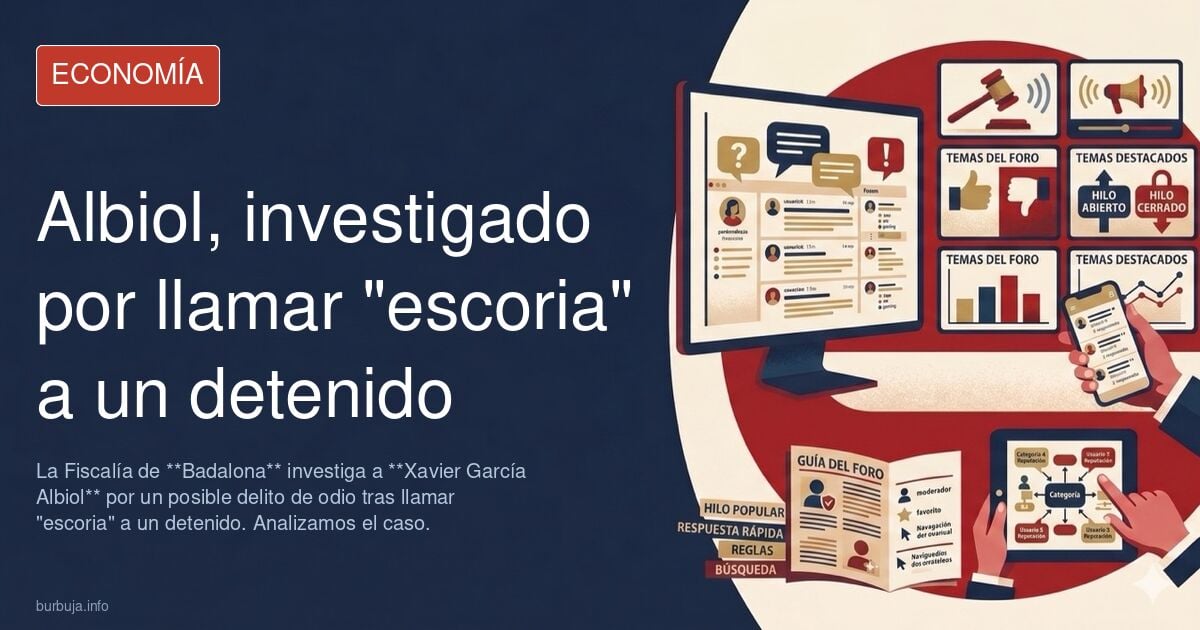 Brutaaaaaaal - La fiscalía investiga por delito de repruebo a Albiol por llamar "guano" a un detenido jovenlandés